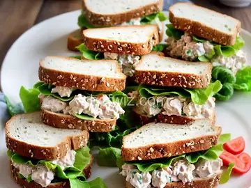 Chicken Salad Tea Sandwiches