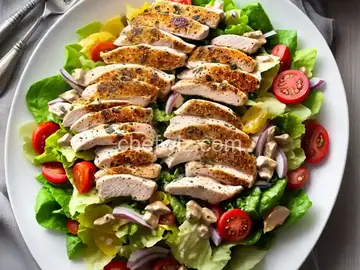 Chicken Salad Veronique