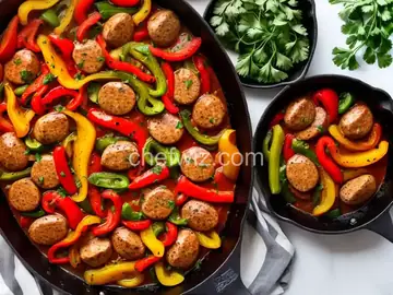 Chicken, Sausage and Peppers