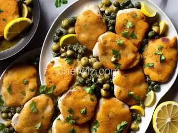 Chicken Scaloppini with Lemon-Caper Sauce