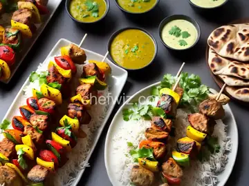 Chicken Seekh Kebabs