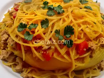 Chicken Spaghetti Squash