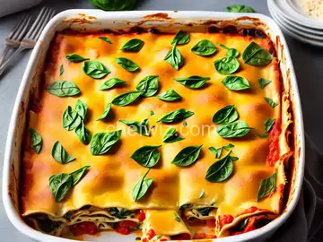 Chicken Spinach Lasagna