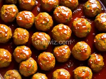 Chicken Sriracha Meatballs