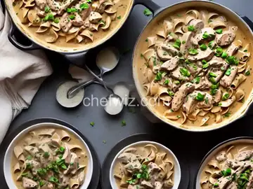 Chicken Stroganoff