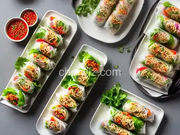 Chicken Summer Rolls