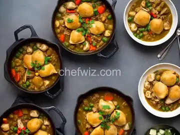 Chicken Thigh and Dumpling Stew