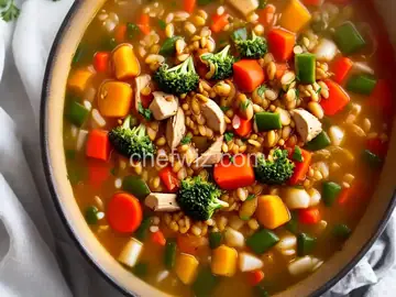Chicken Vegetable Barley Soup
