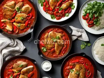 Chicken With Cacciatore Sauce