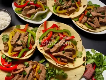 Chicken and Beef Fajitas