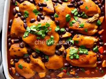 Chicken and Black Bean Casserole