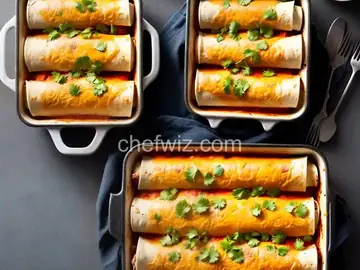 Chicken and Cheese Enchiladas