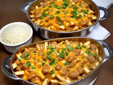 Chicken and Cheese Poutine