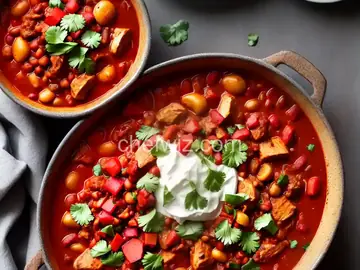 Chicken and Chorizo Chili