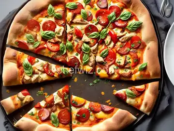 Chicken and Chourico Pizza