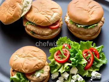 Chicken and Feta Burgers