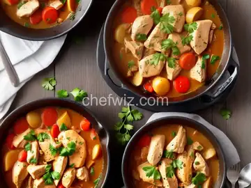 Chicken and Garlic Stew