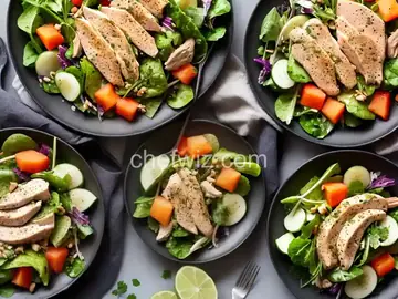 Chicken and Melon Salad