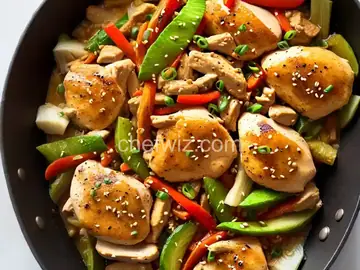 Chicken and Napa Cabbage Stir Fry