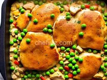 Chicken and Pea Casserole