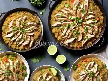 Chicken and Quinoa Paella