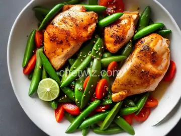 Chicken and Snow Peas