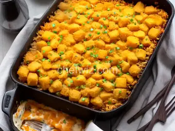 Chicken and Tater Tot Casserole