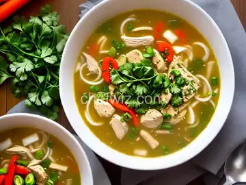 Chicken and Vermicelli Soup