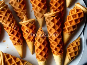 Chicken and Waffle Cones