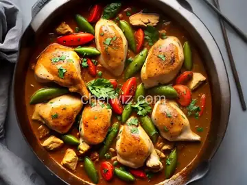 Chicken in Green Pipian Sauce