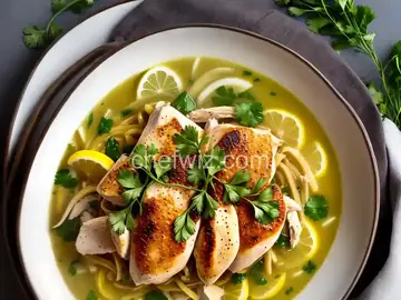 Chicken in Lemongrass Coconut Broth