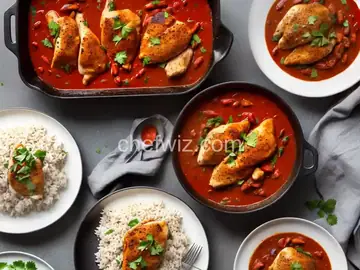 Chicken in Mediterranean Sauce