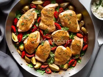 Chicken with Artichokes and Sundried Tomatoes