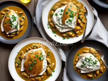Chicken with Mustard Mascarpone Marsala Sauce