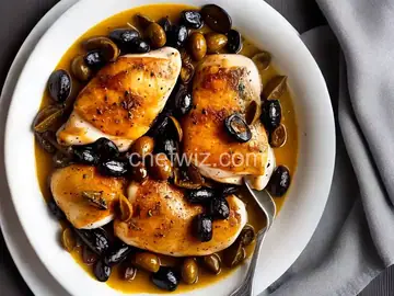 Chicken with Prunes and Olives