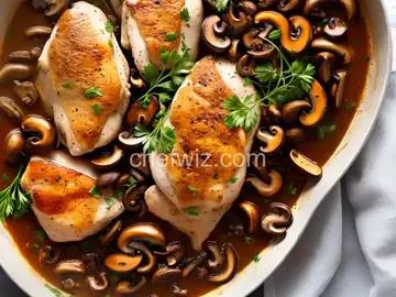Chicken with Wild Mushrooms