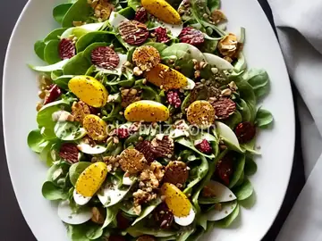 Chicory Salad With Honey-Mustard Vinaigrette
