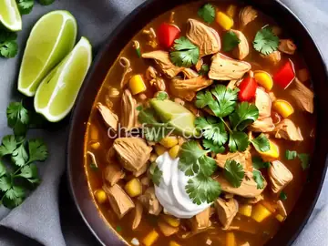 Chile-Chicken Posole