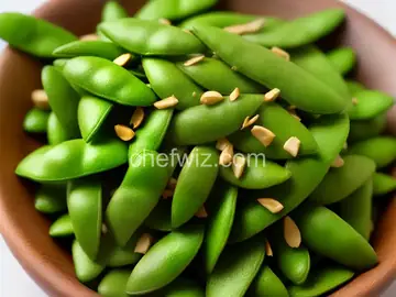 Chile-Garlic Edamame