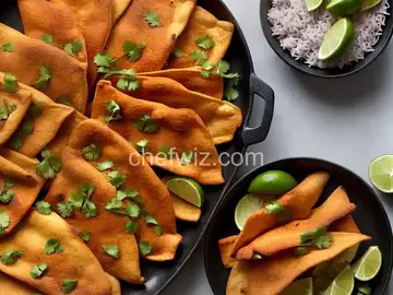 Chiles Toreados: Fried Chiles with Lime-Soy Sauce