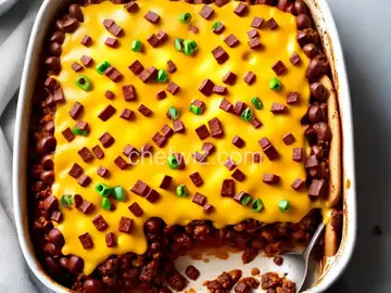 Chili Cheese Dog Casserole
