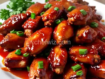 Chili Garlic Chicken Wings