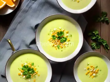 Chilled Cantaloupe Soup