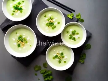 Chilled Coconut-Honeydew Soup