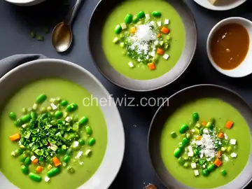 Chilled Sugar Snap Pea Soup