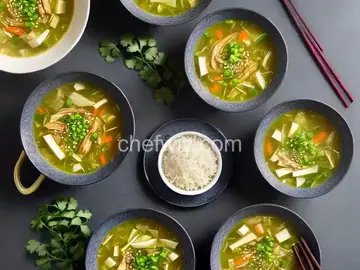 Chinese Cabbage and Ginger Soup
