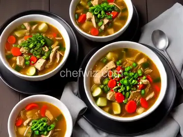 Chinese Chicken Vegetable Soup