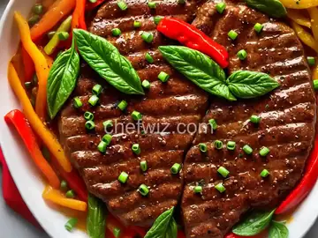 Chinese Pepper Round Steak