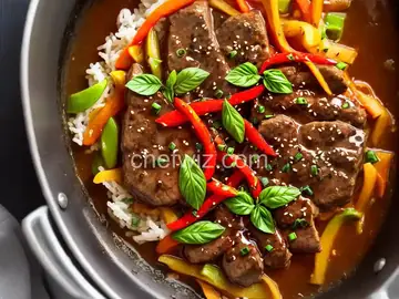 Chinese Pepper Steak