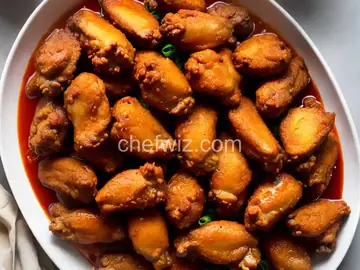 Chinese Restaurant Fried Chicken Wings